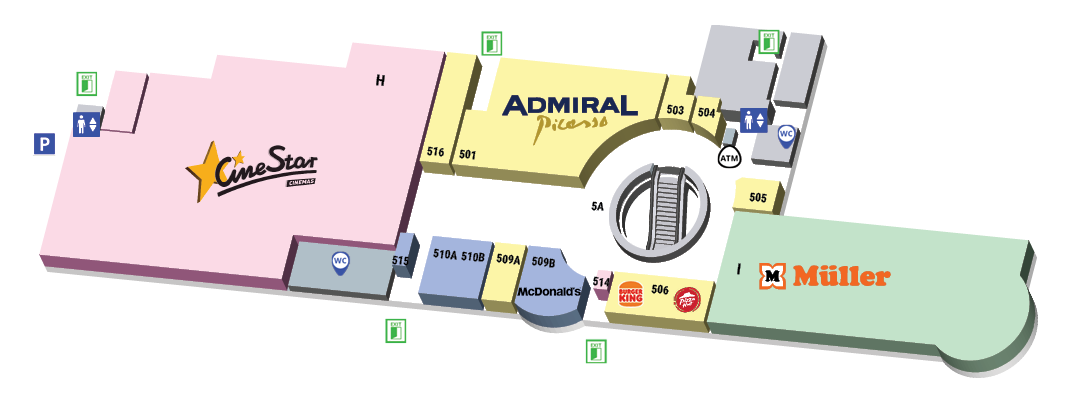 Tower Center Rijeka - 5. Razina