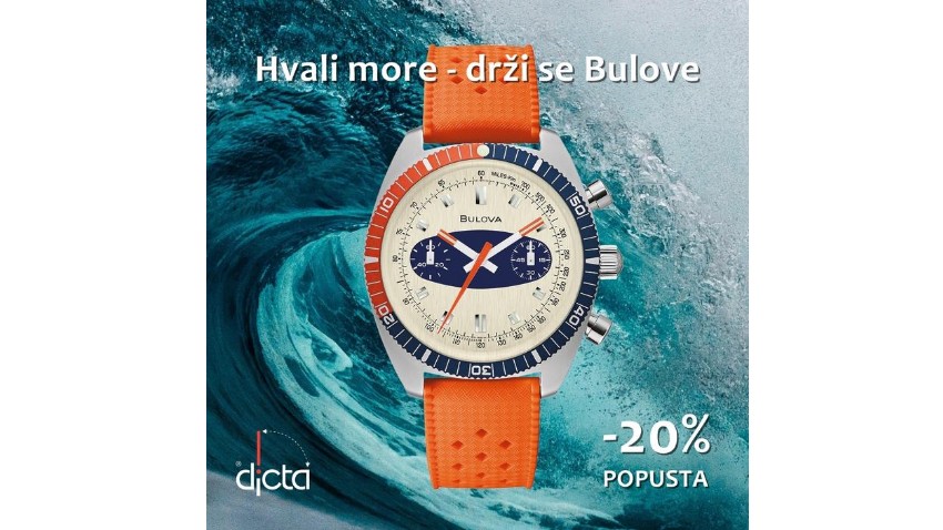 Akcija Hvali more - drži se Bulove u trgovini Dicta