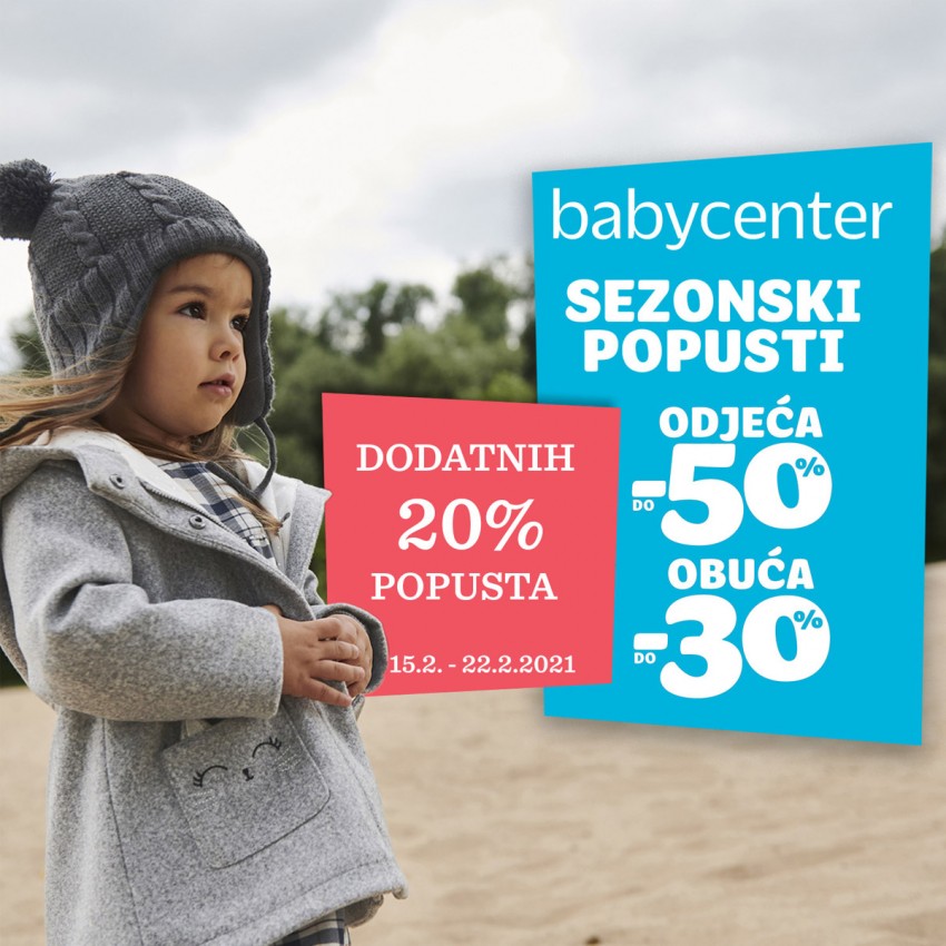 Dodatni popust u Baby Centru