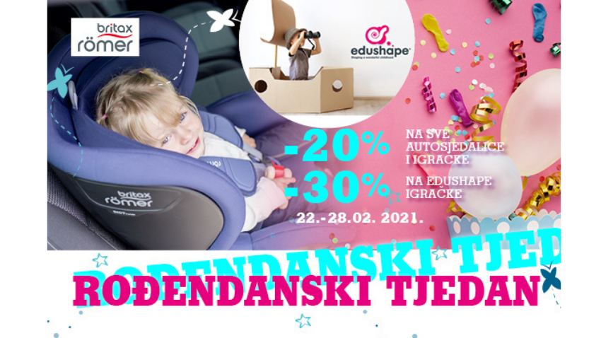 ROĐENDANSKI TJEDAN TRGOVINE MAGIC BABY
