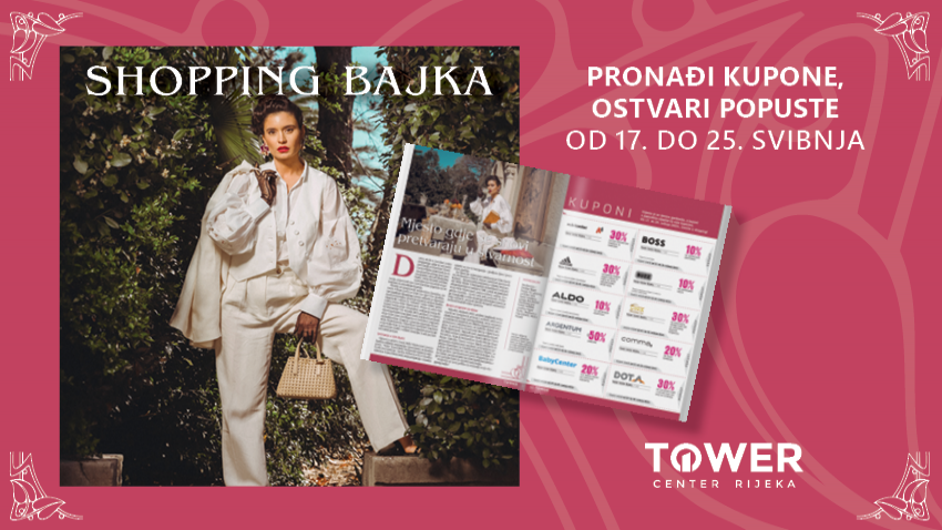 Isprintajte Tower kupone i krenite u shopping