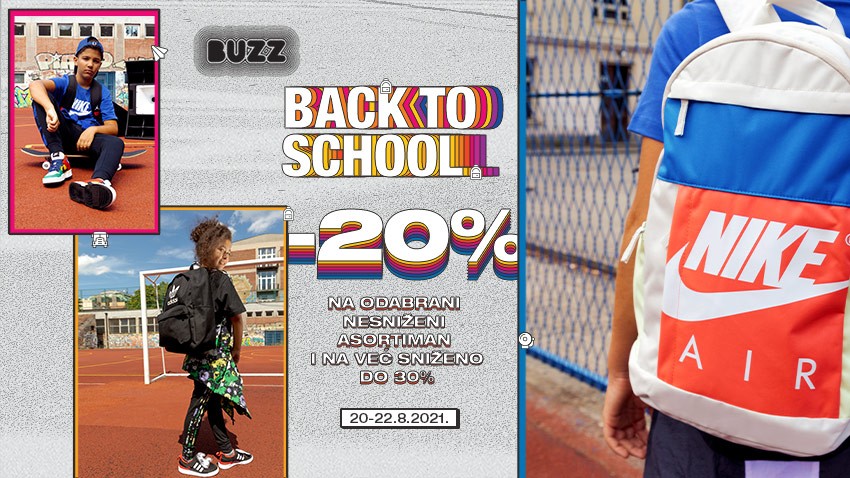 POVRATAK U ŠKOLU UZ TRGOVINU BUZZ