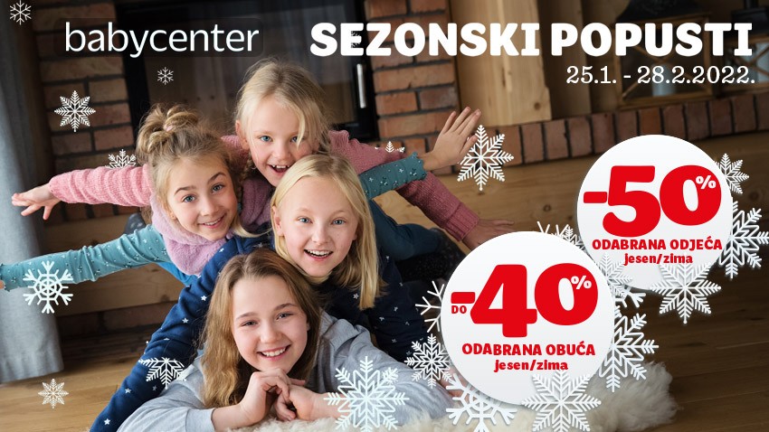 POPUSTI U TRGOVINI BABY CENTRU