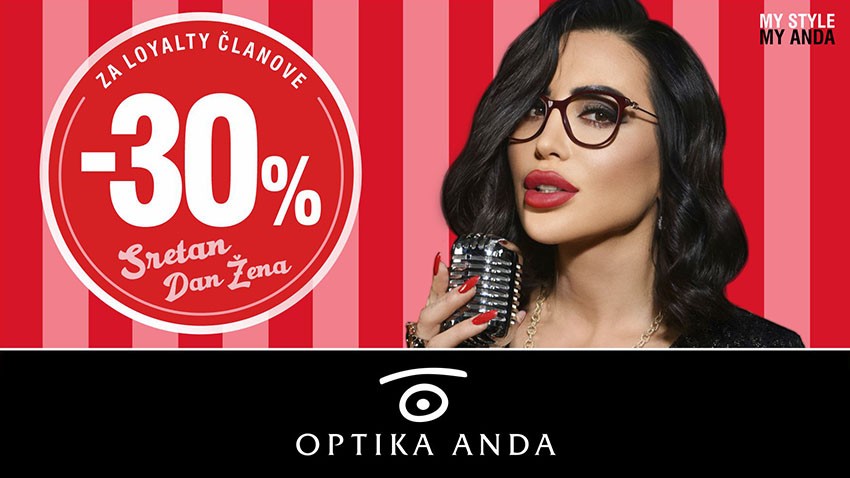 POGODNOSTI POVODOM DANA ŽENA U OPTICI ANDA