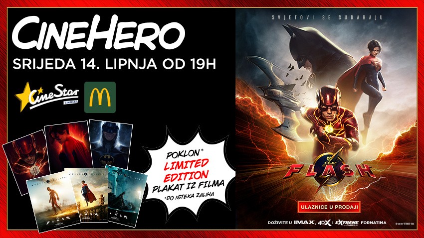 CINESTAR KAMPANJA CINEHERO: THE FLASH