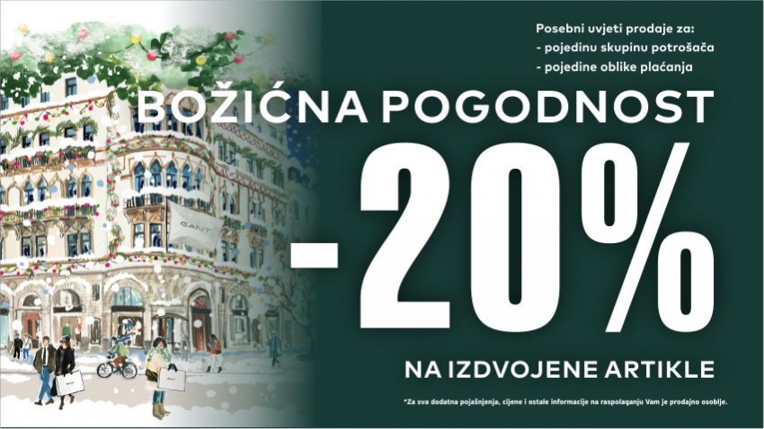 20% POPUSTA U TRGOVINI FIVE STAR FASHION