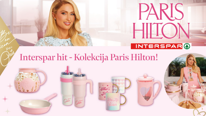 PARIS HILTON POSUĐE U TRGOVINI INTERSPAR