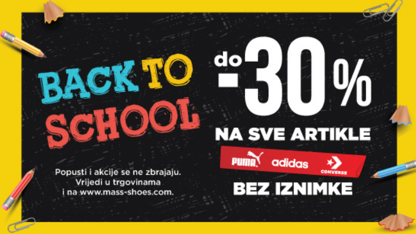 30% POPUSTA U TRGOVINI MASS