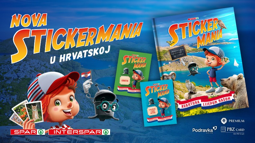 NOVA STICKERMANIA U INTERSPARU