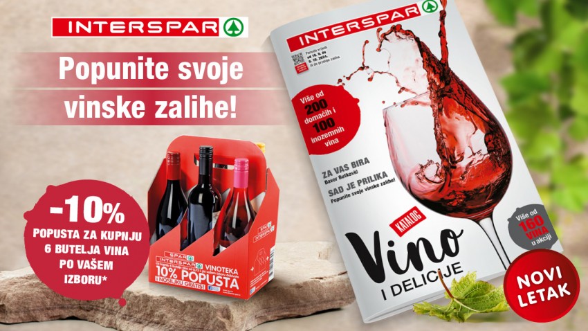 KATALOG VINA U INTERSPARU!