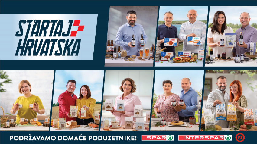 STARTAJ HRVATSKA PLAVE POLICE SLUŽBENO U INTERSPARU