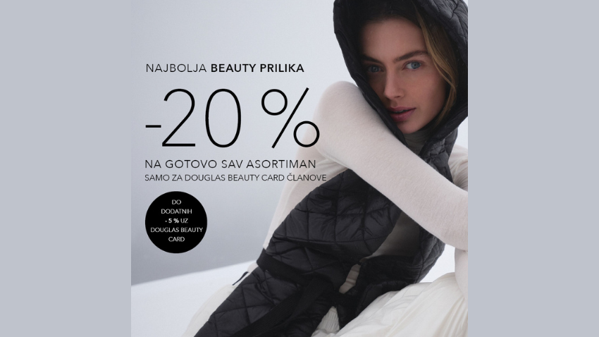 DOUGLAS 20% POPUSTA