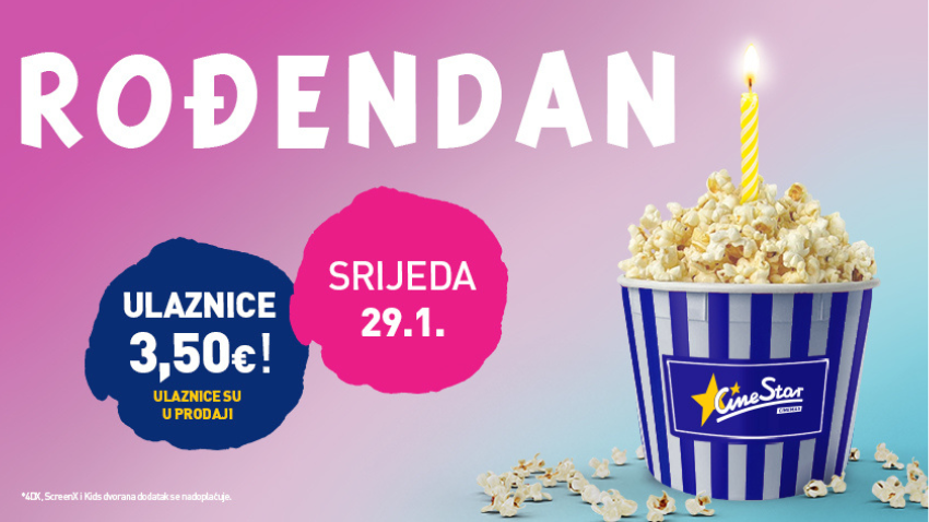 CINESTAR ROĐENDAN