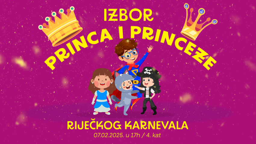 Izbor princa i princeze Riječkog karnevala 2025. - prijave