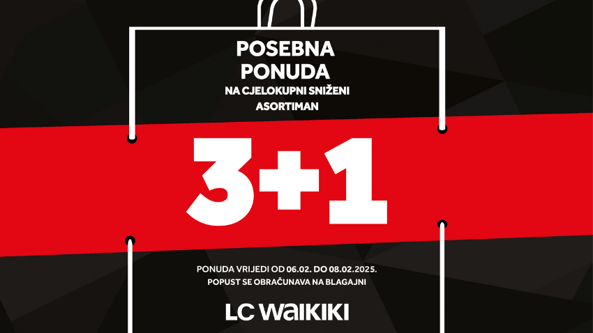 LC WAIKIKI PROMOCIJA 3+1