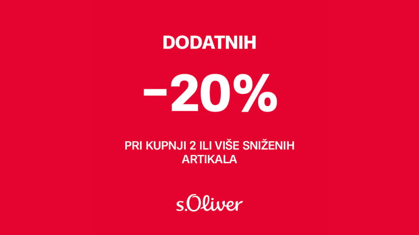 S. OLIVER ZIMSKO SEZONSKO SNIŽENJE