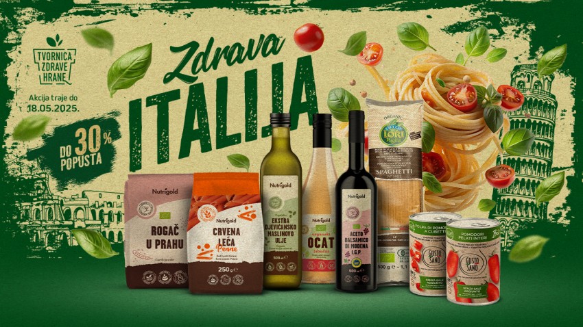 ZDRAVA ITALIJA U TVORNICI ZDRAVE HRANE