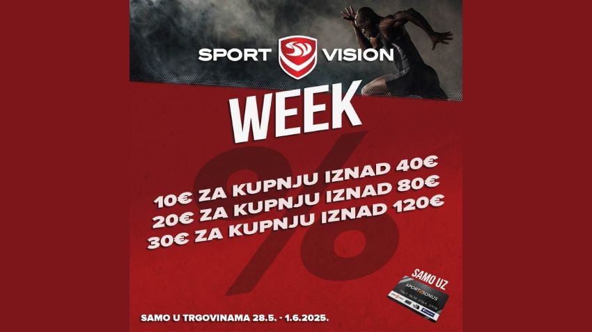 WEEK AKCIJA U SPORT VISIONU