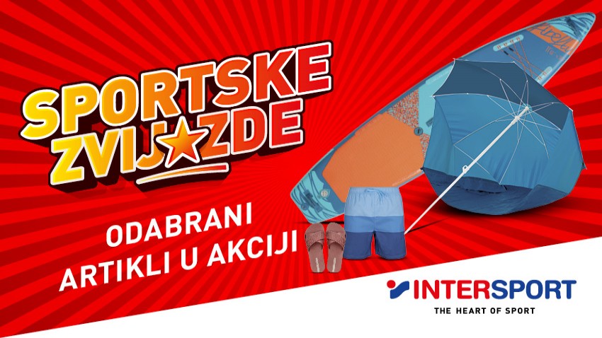 AKCIJA SPORTSKE ZVIJEZDE U INTERSPORTU