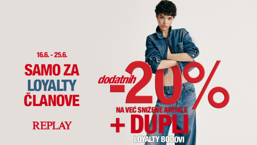 REPLAY LOYALTY AKCIJA