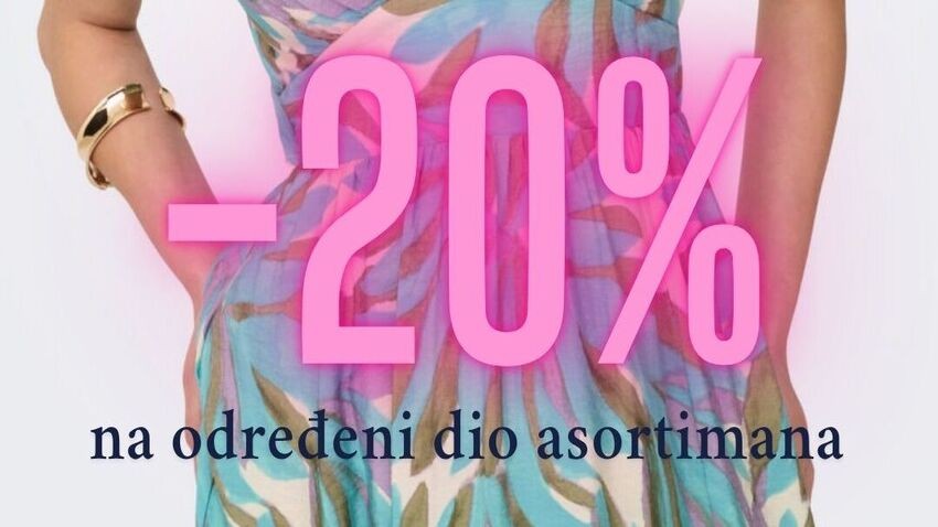 20% POPUSTA U TRGOVINI OS SUPERBRANDS