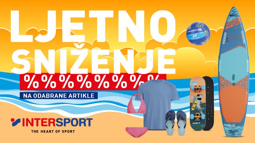 LJETNO SEZONSKO SNIŽENJE U INTERSPORTU