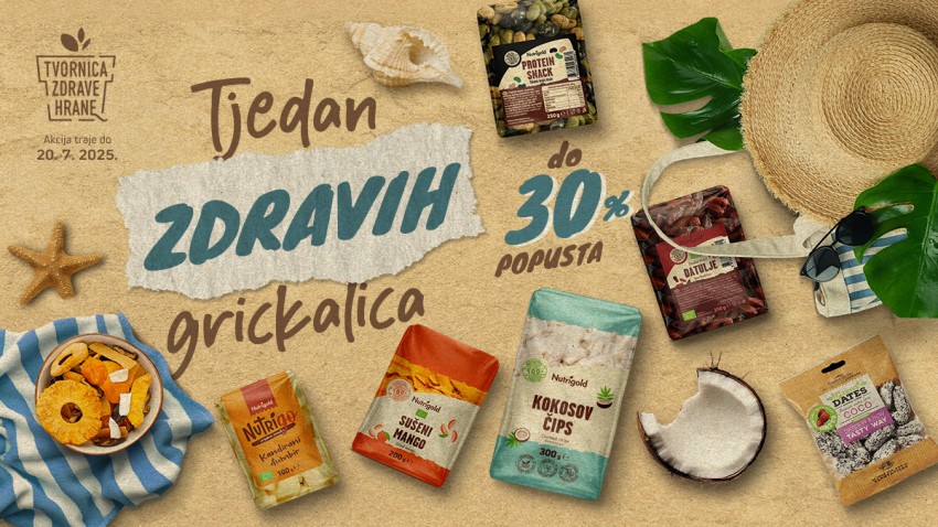 DO 30% POPUSTA U TVORNICI ZDRAVE HRANE