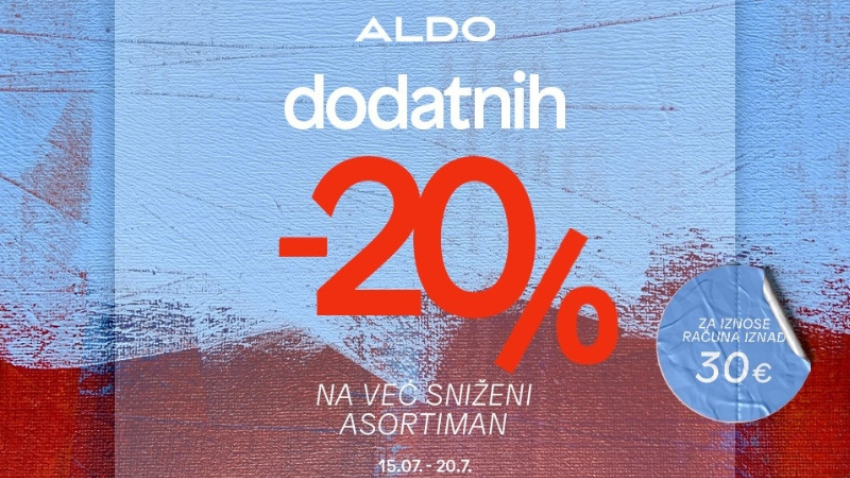 DODATNI POPUSTI U ALDU