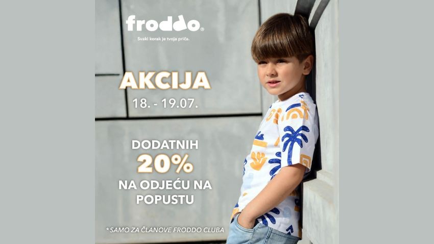 AKCIJA U FRODDO SHOPU