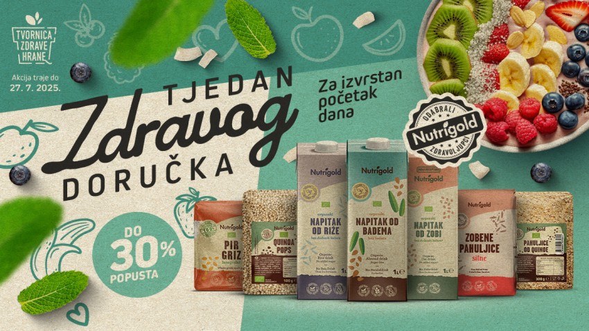 TJEDAN ZDRAVOG DORUČKA U TVORNICI ZDRAVE HRANE
