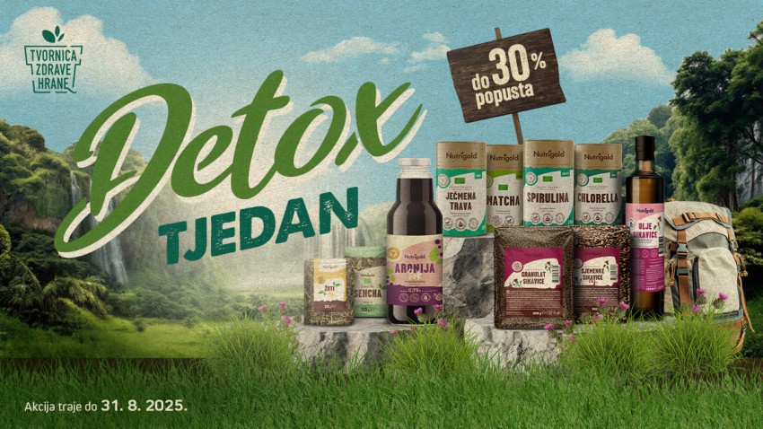 DETOX TJEDAN U TVORNICI ZDRAVE HRANE