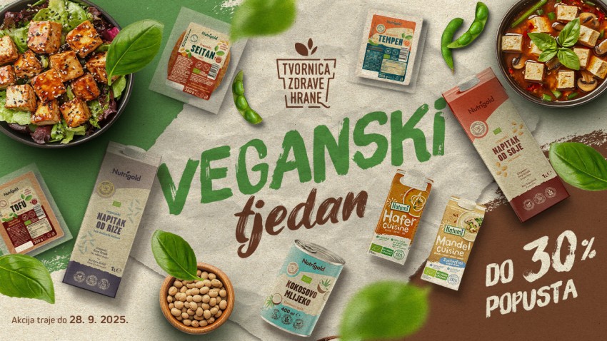 VEGANSKI TJEDAN U TVORNICI ZDRAVE HRANE