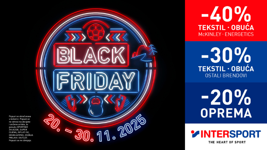 BLACK WEEK U INTERSPORTU