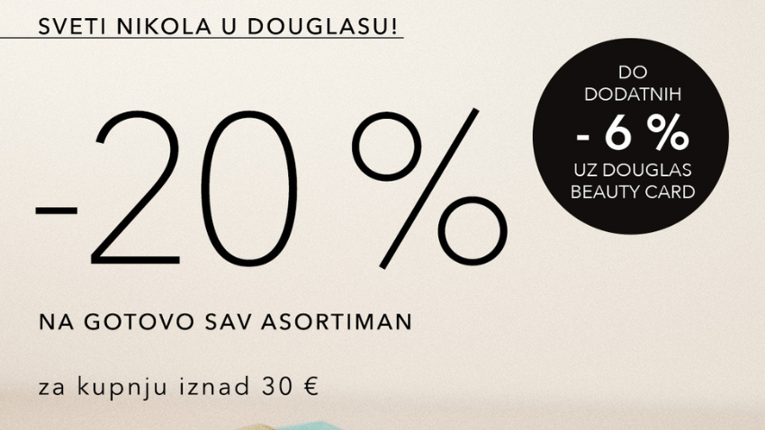 AKCIJA POVODOM SV. NIKOLE U DOUGLASU