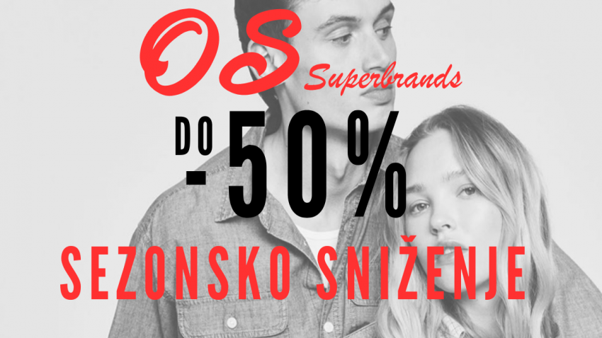 SEZONSKO SNIŽENJE U TRGOVINI OS SUPERBRANDS