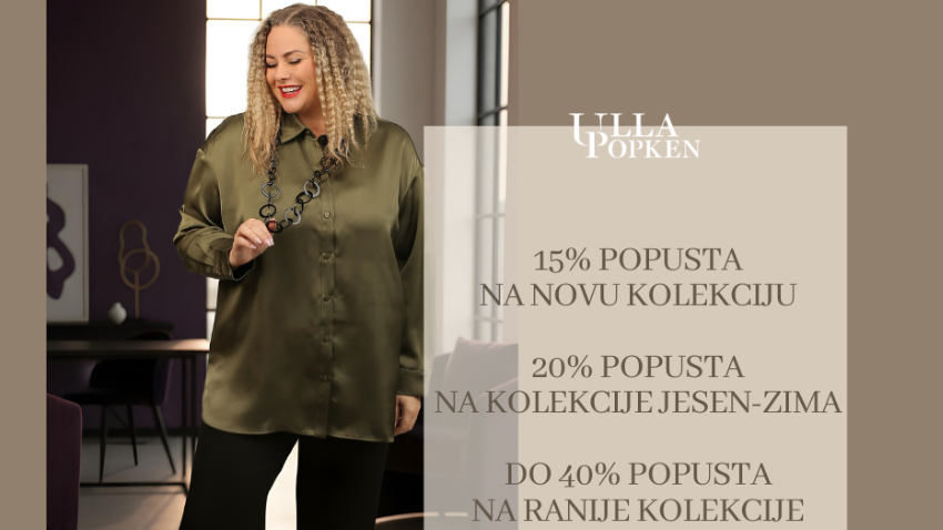 AKCIJA U TRGOVINI ULLA POPKEN