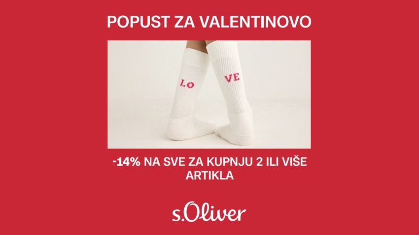 VALENTINOVO AKCIJA U S.OLIVERU