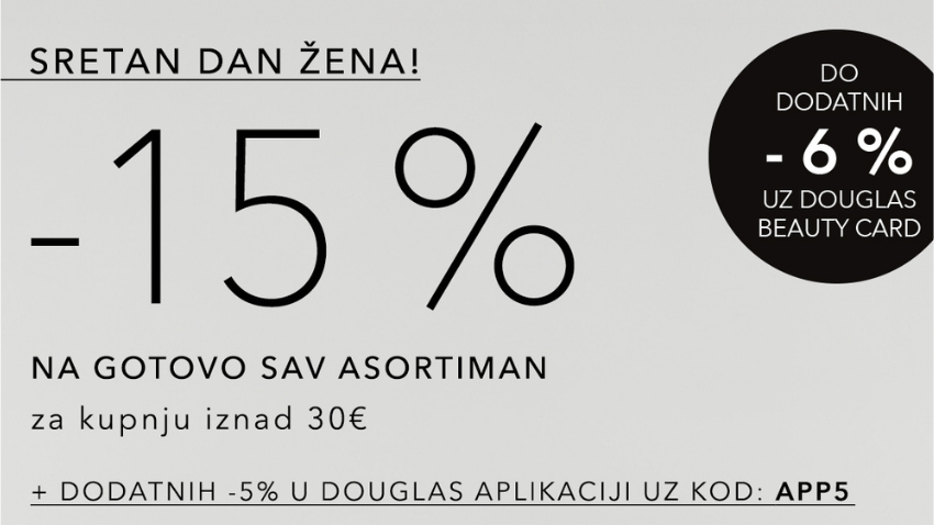 DAN ŽENA U TRGOVINI DOUGLAS