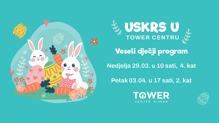 USKRS U TOWER CENTRU - VESELI DJEČJI PROGRAM