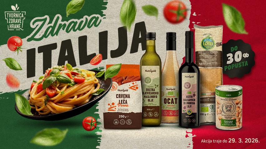 TJEDAN TALIJANSKIH PROIZVODA U TVORNICI ZDRAVE HRANE