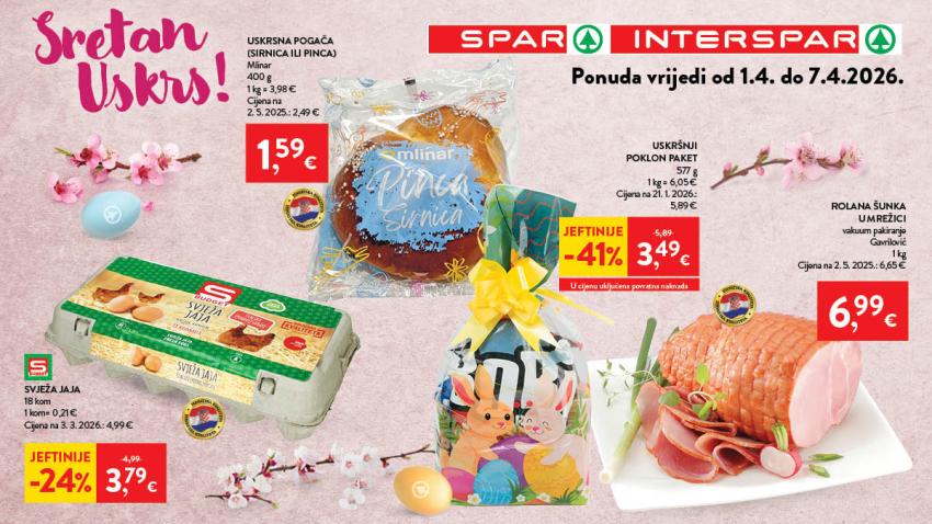 SRETAN USKRS ŽELI VAM INTERSPAR