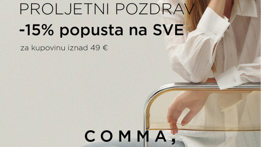 AKCIJA U TRGOVINI COMMA