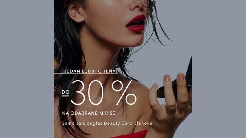 TJEDAN LUDIH CIJENA U DOUGLAS PARFUMERIJI