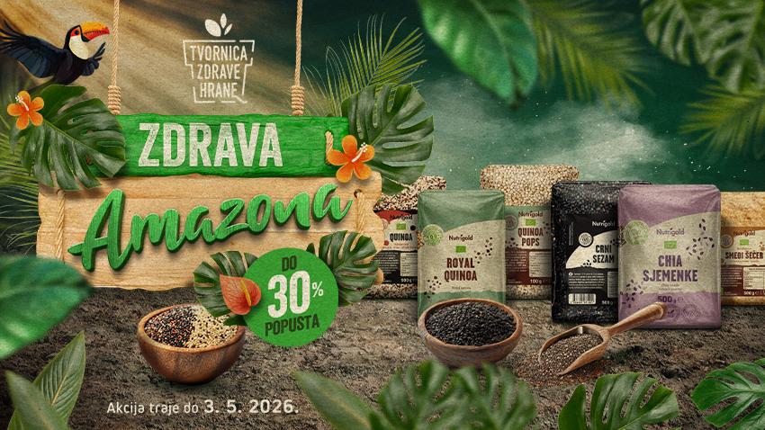 ZDRAVA AMAZONA U TVORNICI ZDRAVE HRANE