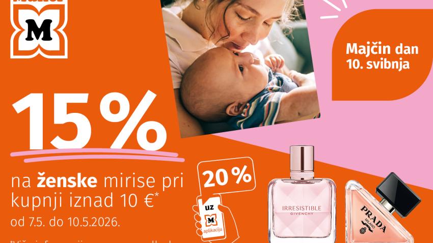 MULLER SLAVI MAJČIN DAN SA SUPER POPUSTIMA!
