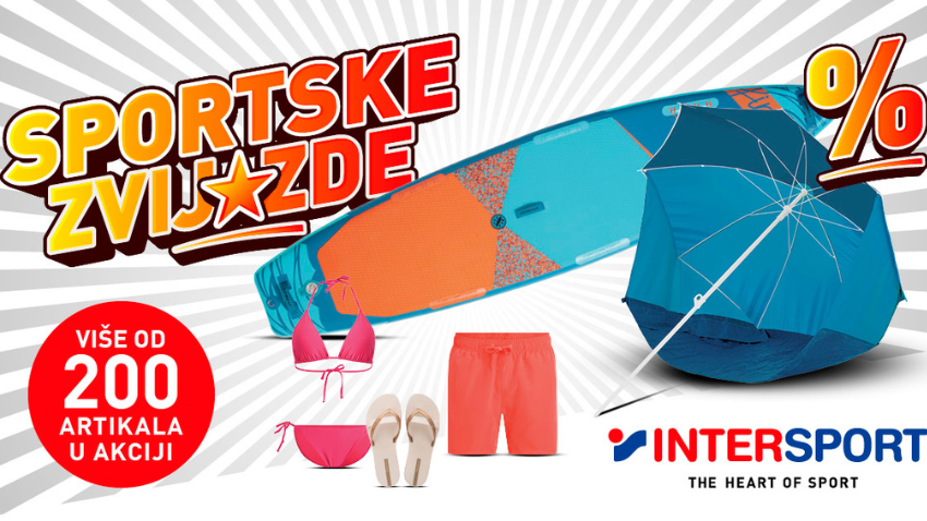 SPORTSKE ZVIJEZDE – LIPANJ U INTERSPORTU