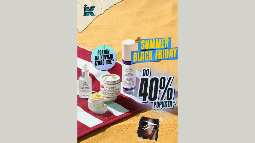 SUMMER BLACK FRIDAY U TRGOVINI KIEHL’S