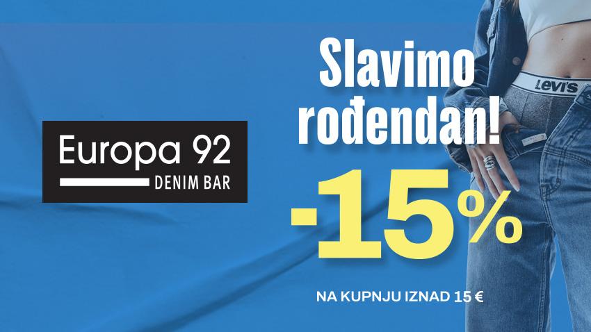 EUROPA 92 SLAVI ROĐENDAN