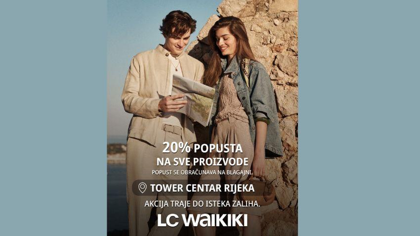 20% POPUSTA NA SVE U TRGOVINI LC WAIKIKI