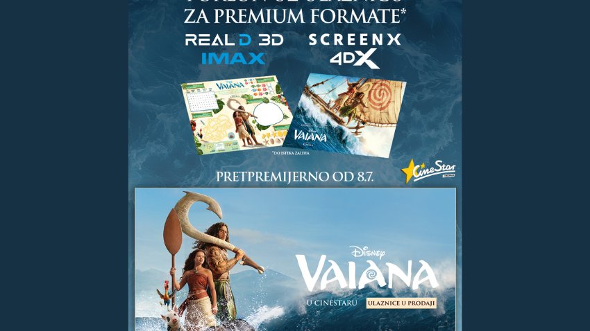 VAIANA 2 U CINESTARU